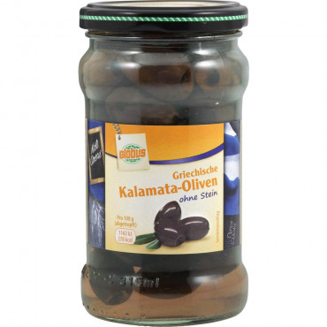 Griechische Kalamata-Oliven ohne Stein