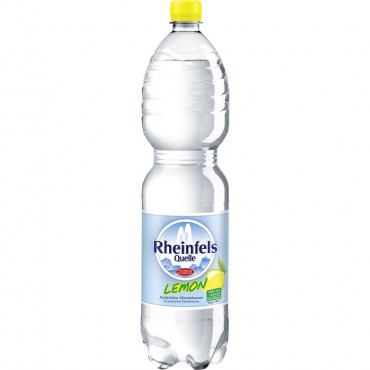 Mineralwasser, Lemon, mit Kohlensäure