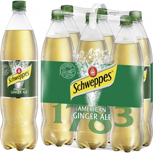 American Ginger Ale (6 x 1.25 Liter)