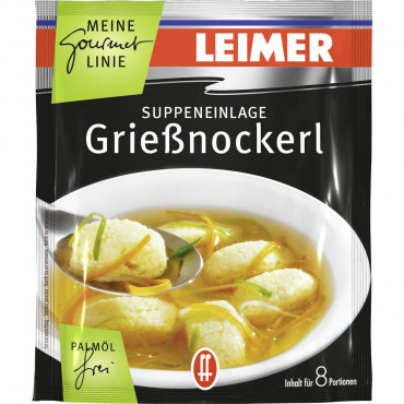 Suppeneinlage, Grießnockerl