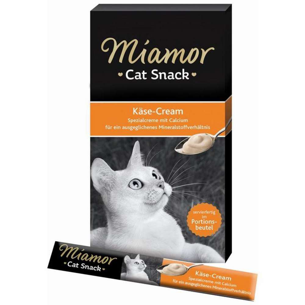 Katzen-Snack, Käse Creme von Finnern Miamor ⮞ Globus