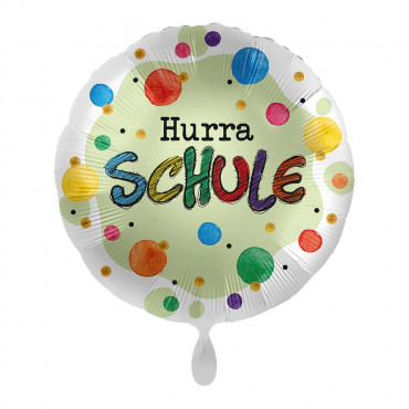 Folienballon Hurra Schule