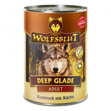 Hunde-Nassfutter, Deep Glade, Rothirsch/Kürbis