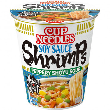 Nudelsuppe Cup Noodles, Shrimps