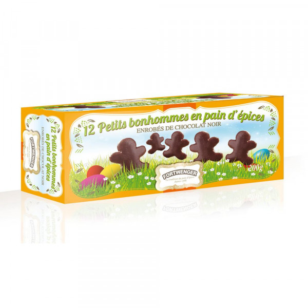 Lebkuchen-Ostereier dunkle Schokolade