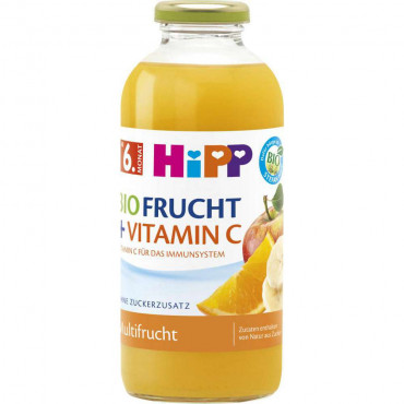 Bio Fruchtsaft + Vitamin C, Multifrucht