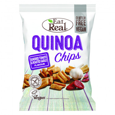 Quinoa Chips, Tomate & Knoblauch