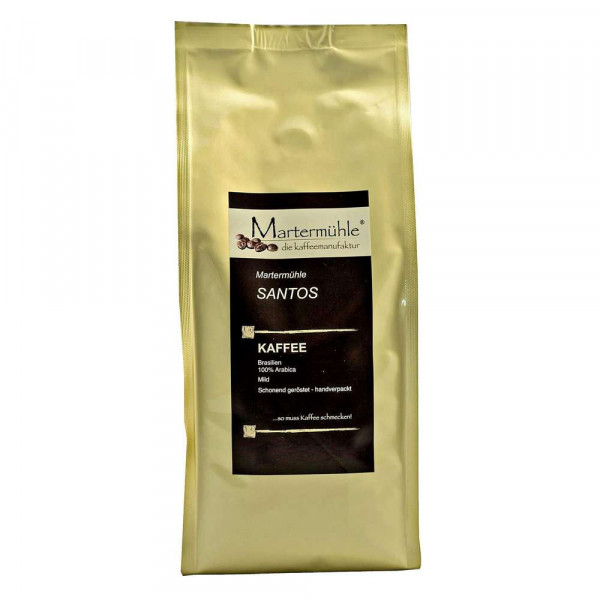 Kaffee-Bohnen Santos