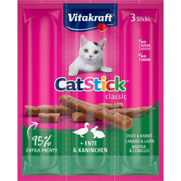 Katzen-Snack Cat Stick, Ente/Kaninchen