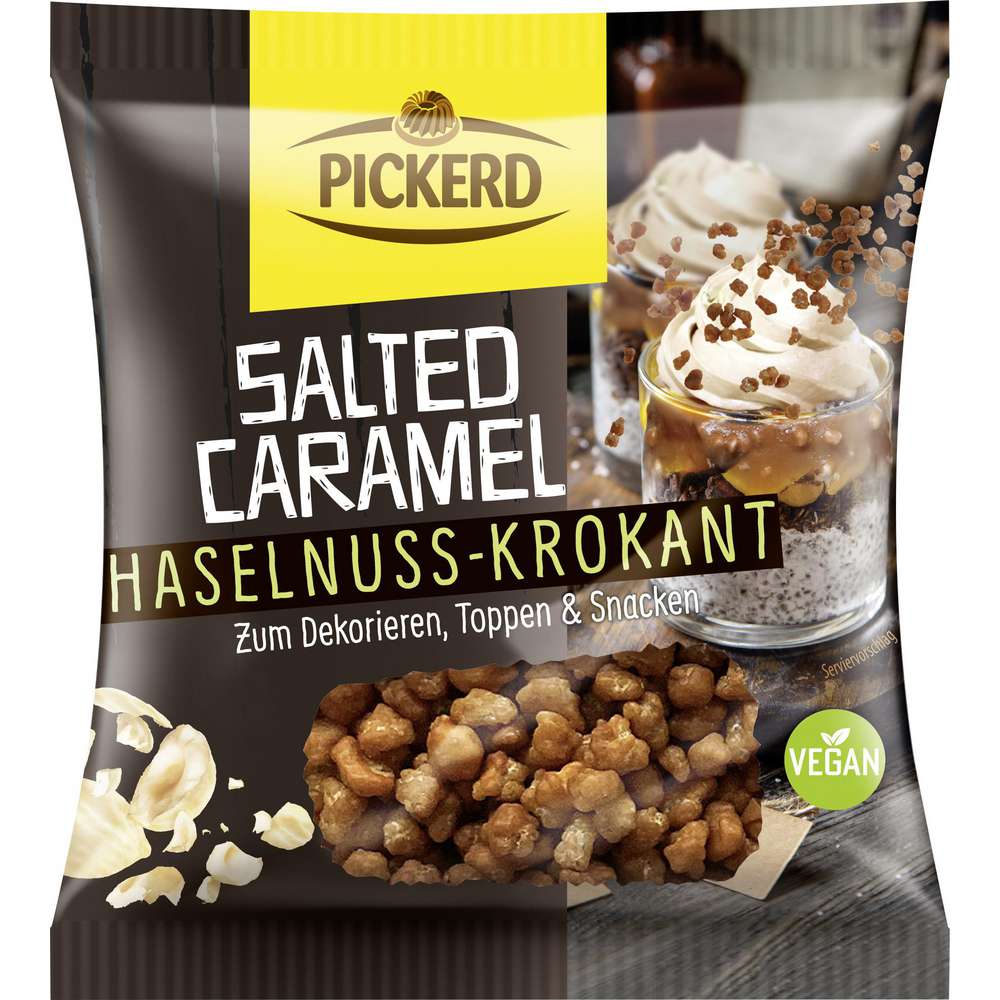 Salted Caramel Haselnuss-Krokant von Pickerd ⮞ Globus