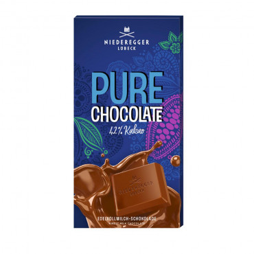 Tafelschokolade, Pure Chocolate, 42% Kakao