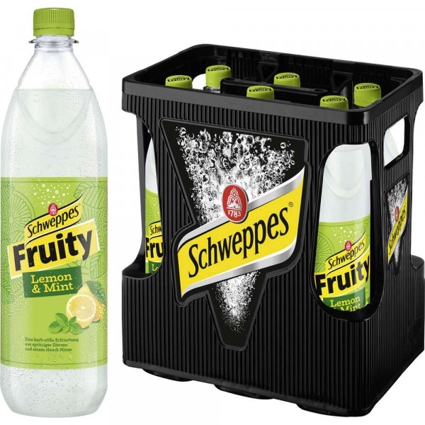 Fruity Lemon&Mint (6x 1,000 Liter)