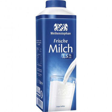 Frische Milch 3,5% länger haltbar