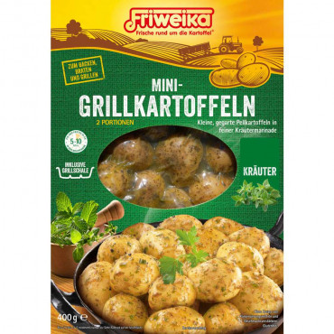 Mini-Grillkartoffeln, Kräuter