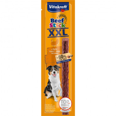 Hunde-Snack Beef Stick XXL, Pute