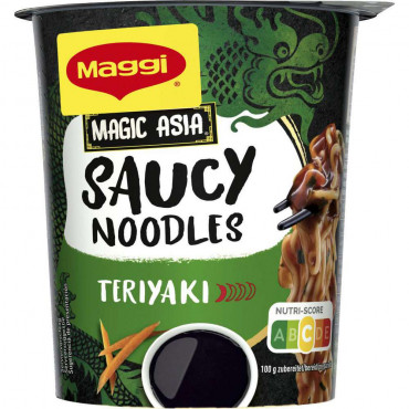 Instant Cup Magic Asia, Saucy Noodles Teriyaki