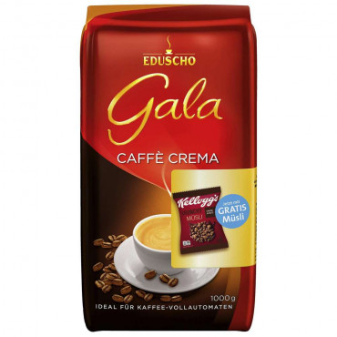 Kaffee Cafè Crema und Müsli