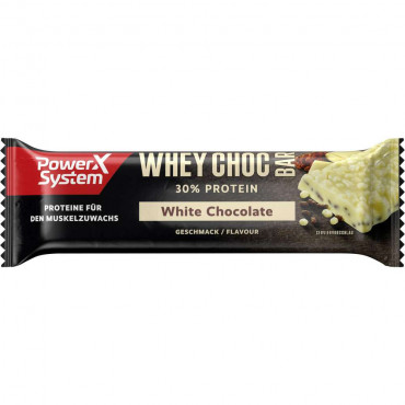 Whey Protein Riegel, weiße Schokolade