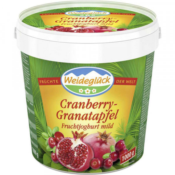 Fruchtjoghurt, Cranberry/Granatapfel