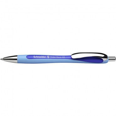 Kugelschreiber Slider Rave extra breit, blau