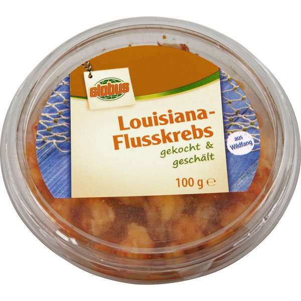 Louisiana Flusskrebs, gekocht & geschält