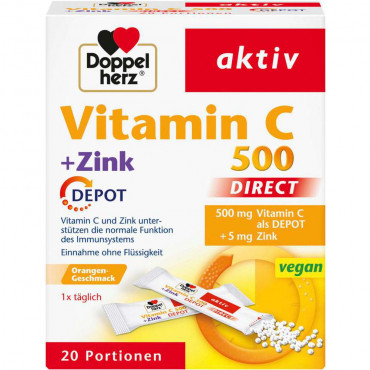 Vitamin C 500 + Zink Beutel