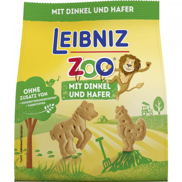 Kekse Zoo Dinkel&Hafer