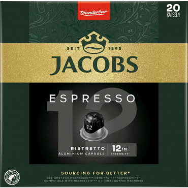 Kaffee Kapseln, Espresso 12 Ristretto