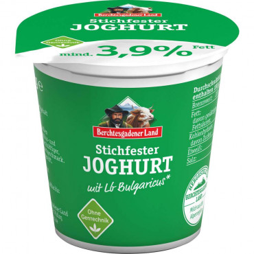 Naturjoghurt 3,9% Fett, stichfest