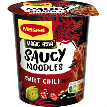 Fertiggericht Magic Asia, Saucy Noodles, Sweet Chili
