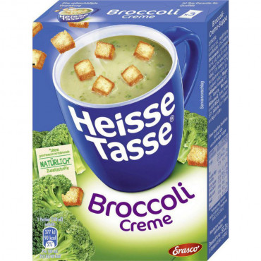 Heisse Tasse, Broccoli/Creme