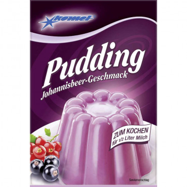 Puddingpulver, Johannisbeere