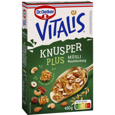 Knusper-Müsli Vitalis, Plus Nussmischung