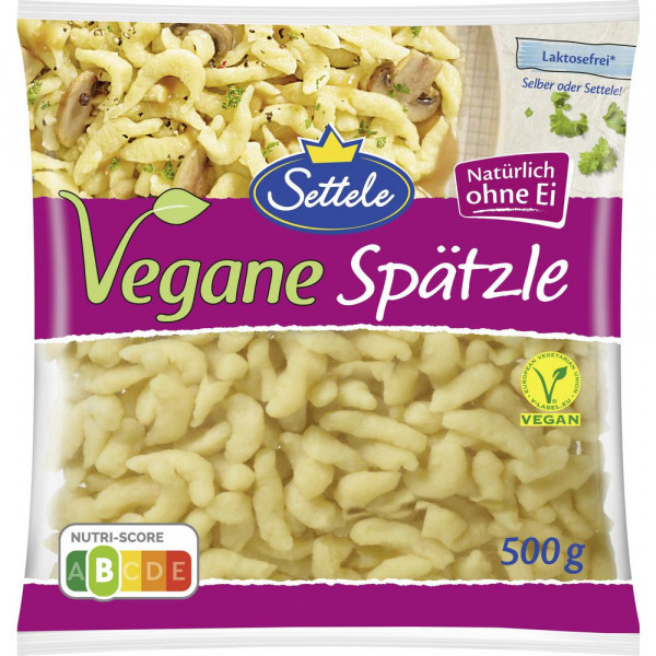 Spätzle, vegan