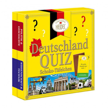 Tafelschokolade Quizbox Deutschland
