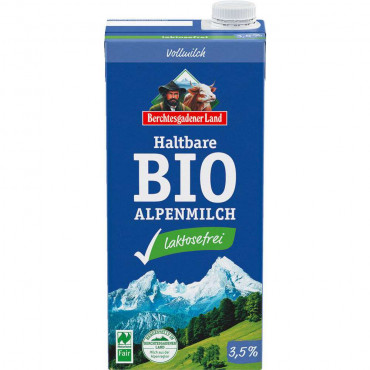 Bio H-Alpenmilch 3,5% Fett, Laktosefrei