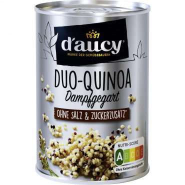 Duo-Quinoa, dampfgegart