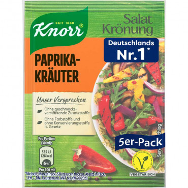 Salat Krönung, Paprika-Kräuter
