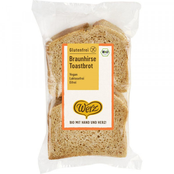 Bio Toast-Brot, Braunhirse