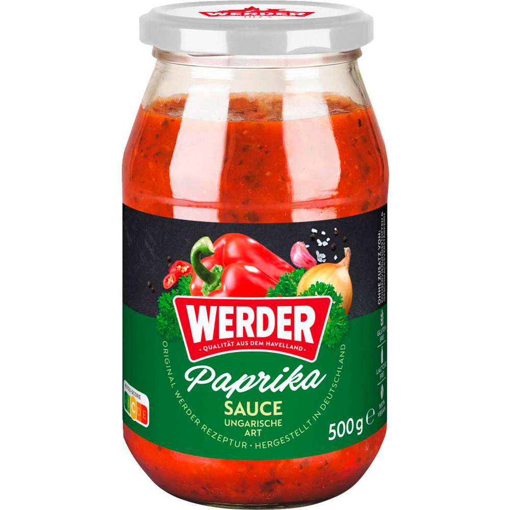 Paprika Sauce von Werder ⮞ Alle Produkte ansehen | Globus