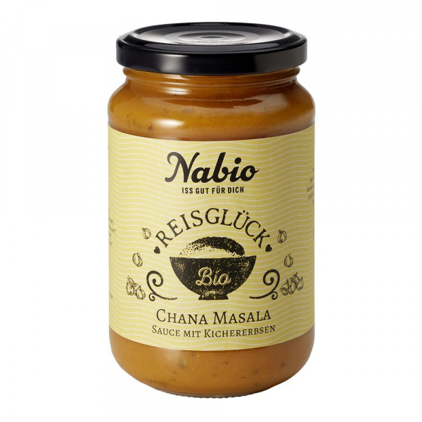 Bio Chana Masala-Sauce Reisglück, vegan, 325 ml