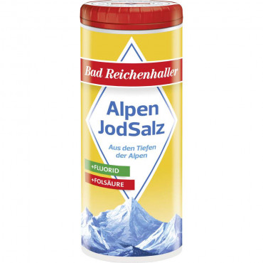 Alpenjodsalz mit Fluorid + Folsäure