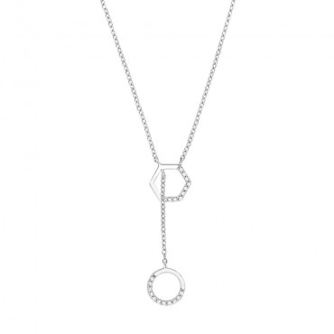 Damen Halskette/ Collier aus Silber 925 mit Zirkonia (4056867027922)
