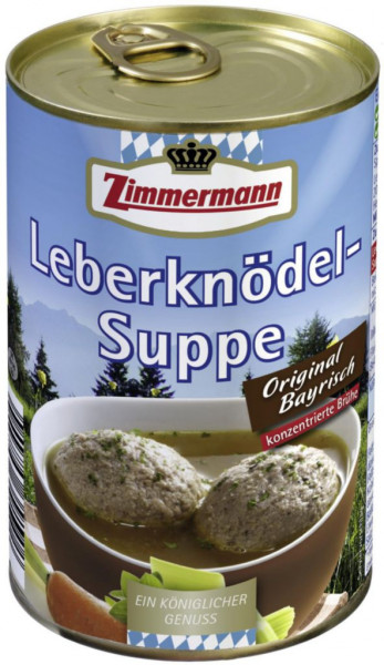 Bayerische Suppe mit Leberknödel (5 x 0.4 Kilogramm)