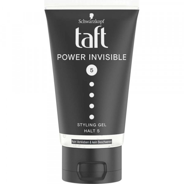 taft Styling Gel, Power Invisible