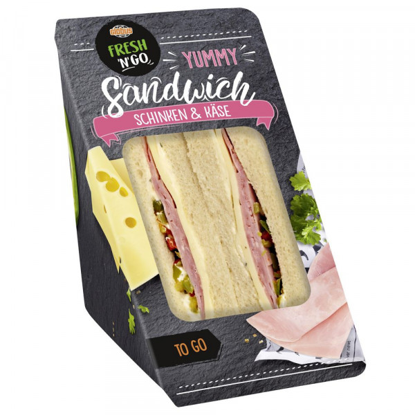 Sandwich Schinken-Käse