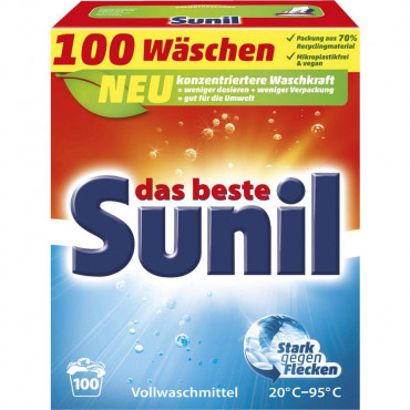 Vollwaschmittel Regulär 100 Waschladungen Pulver