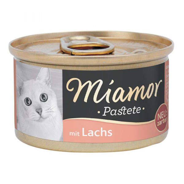 Katzen-Nassfutter Pastete, Lachs