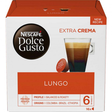 Kaffee-Kapseln Dolce Gusto, Lungo