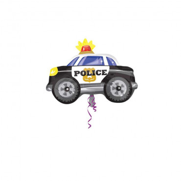 Folienballon Polizeiauto